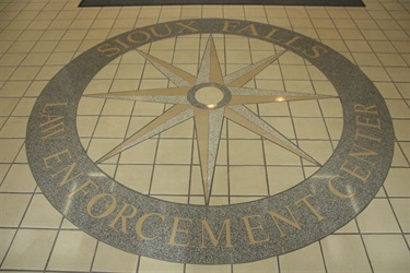 Entrance Seal of the Law Enforcement-Center