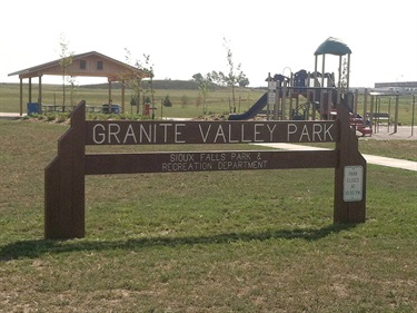 Granite Valley Park Sign