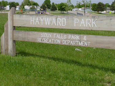Hayward Park Sign