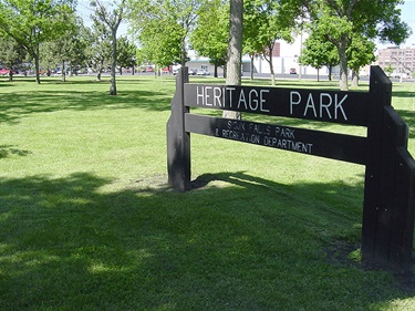 Heritage Park Sign