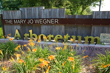 Mary Jo Wegner Arboretum Sign