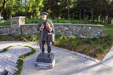 McKennan Park Potato Man Statue