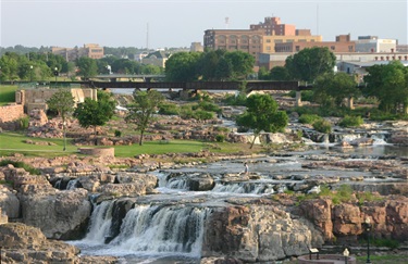 Falls of the Big Sioux River High