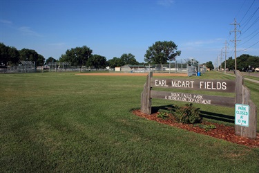 Earl McCart Fields Sign