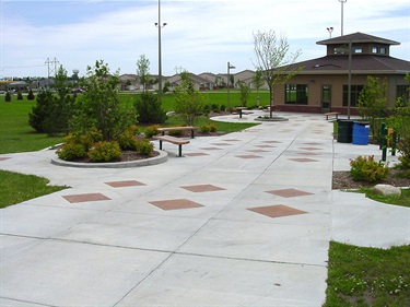Memorial Park Entrance