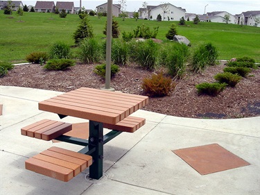 Memorial Park Outdoor Seating